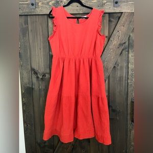 Indigo rose red orange dress size 2XL